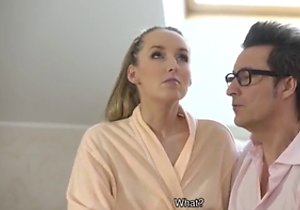 Dark-haired beauty wants that dick deep inside