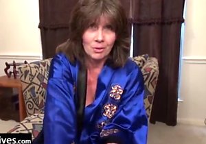 Granny's musings interrupted by her stripping